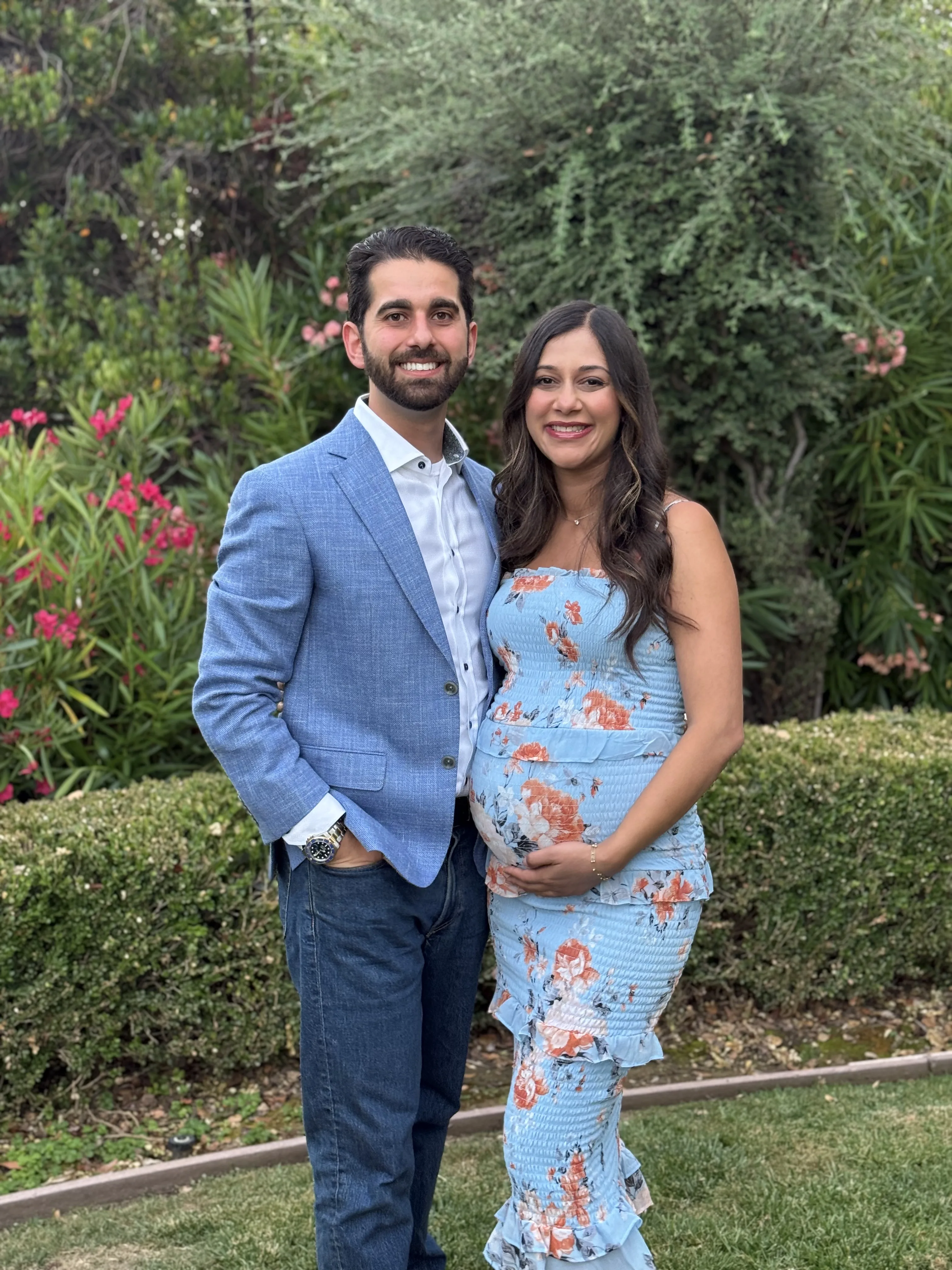 Dr. Soroush Ghaffarpour with his wife Ana at Kentfield Dental